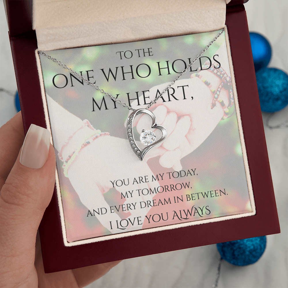 Valentine's Day Infinite Love Necklace - Gifts For Partner (Message 04)