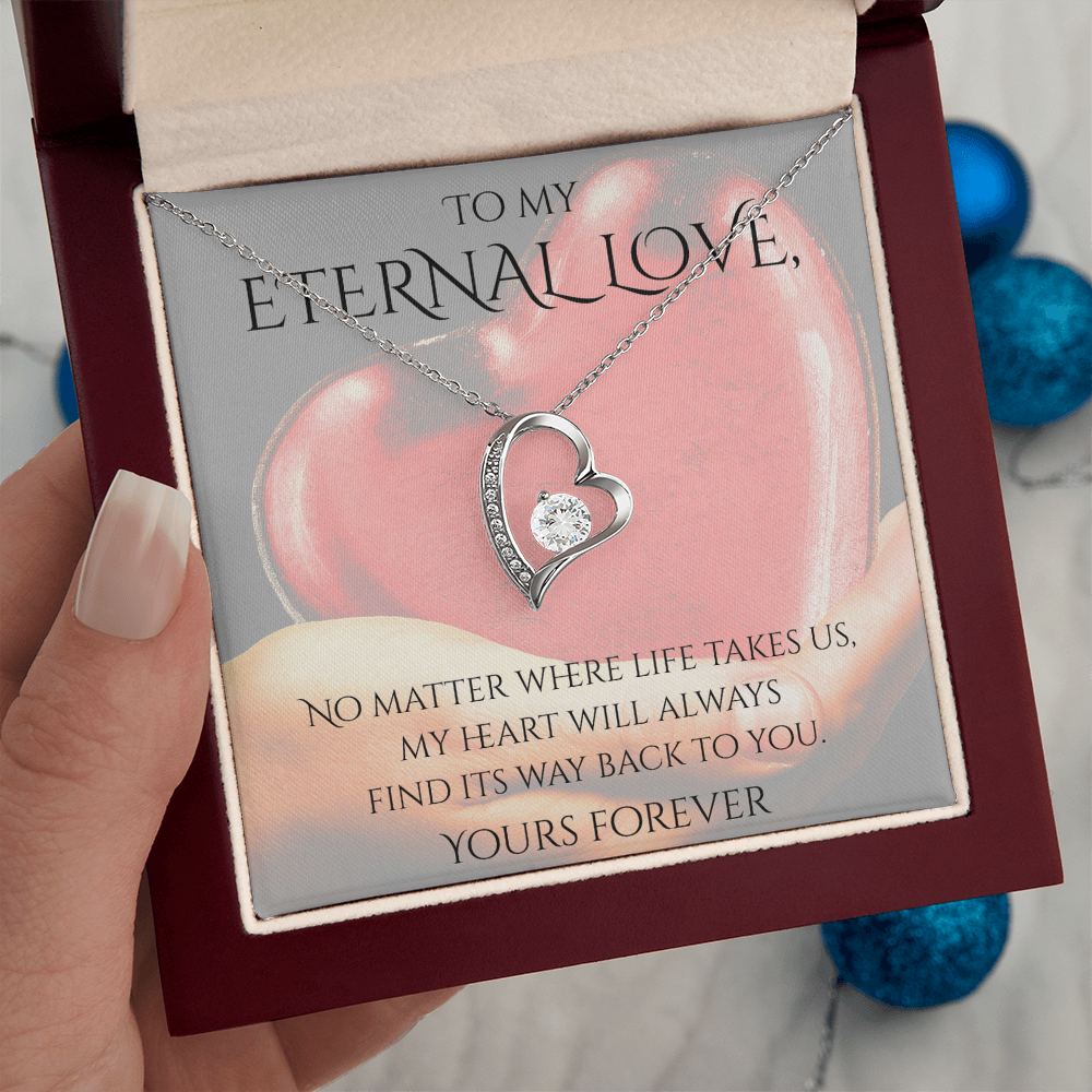 Valentine's Day Infinite Love Necklace - Gifts For Partner