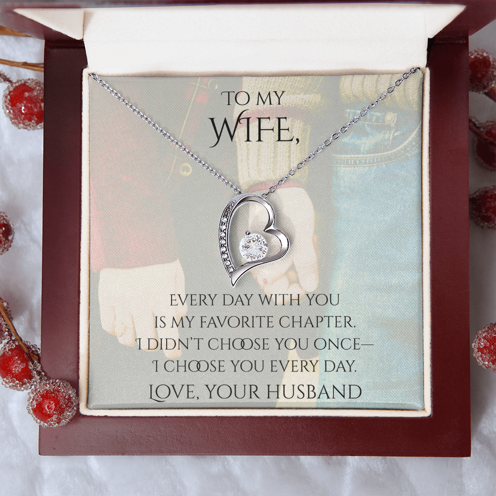 Valentine's Day Infinite Love Necklace - Gifts For Wife