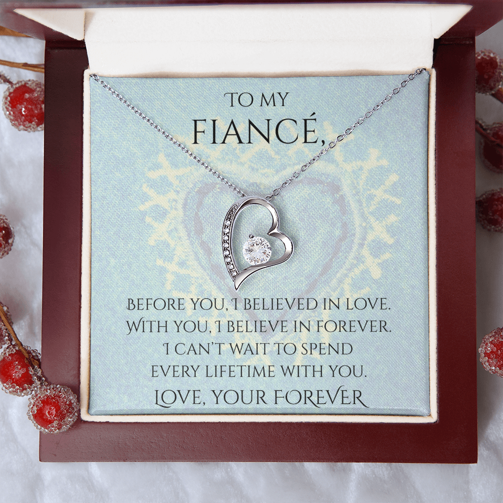 Valentine's Day Infinite Love Necklace - Gifts For Fiancé