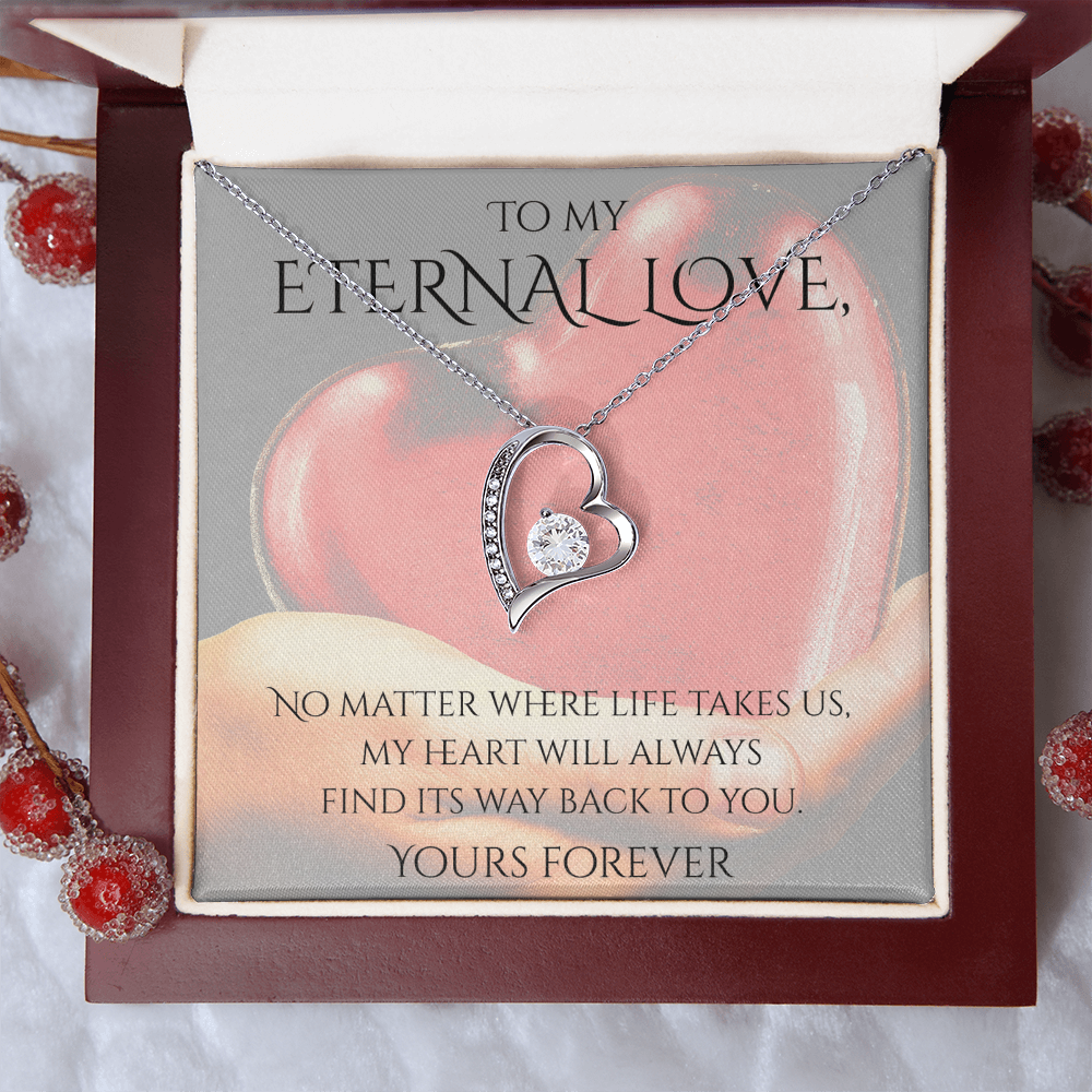 Valentine's Day Infinite Love Necklace - Gifts For Partner