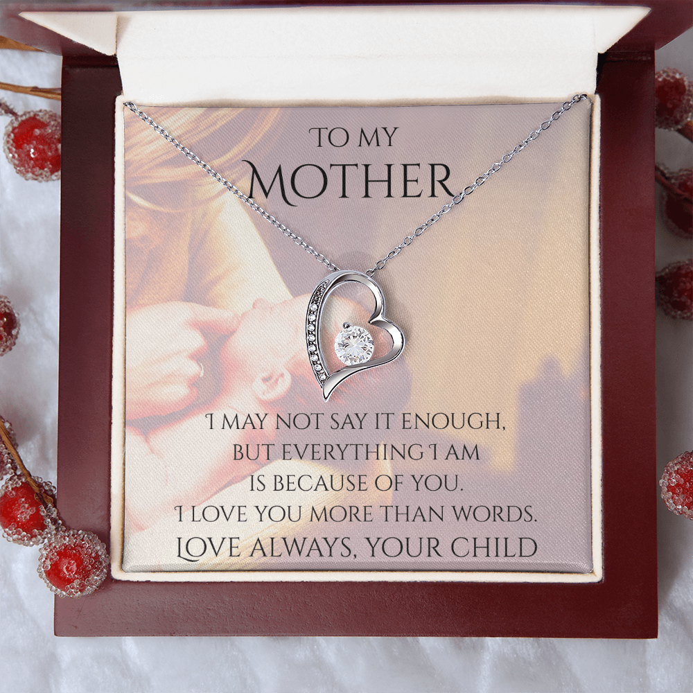 Valentine's Day Infinite Love Necklace - Gifts For Mother