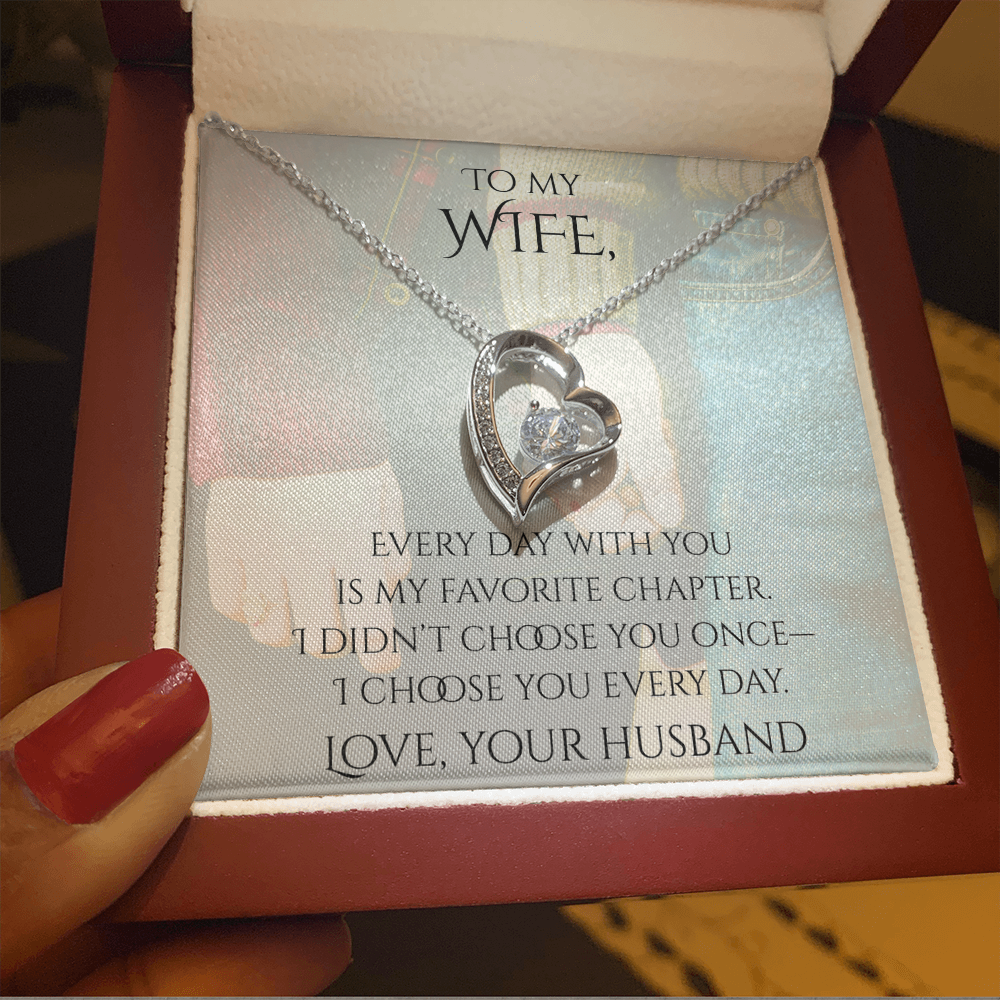 Valentine's Day Infinite Love Necklace - Gifts For Wife