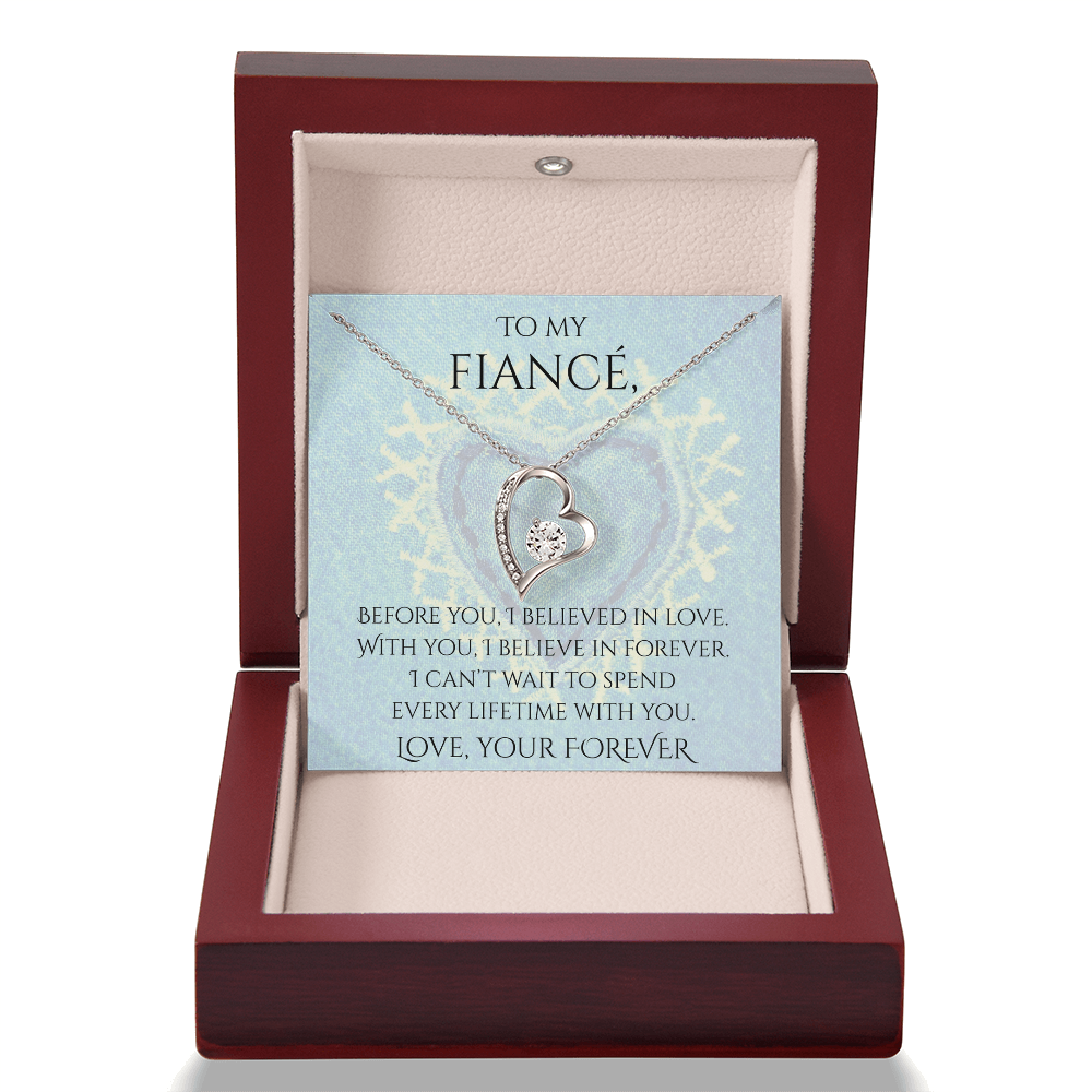 Valentine's Day Infinite Love Necklace - Gifts For Fiancé