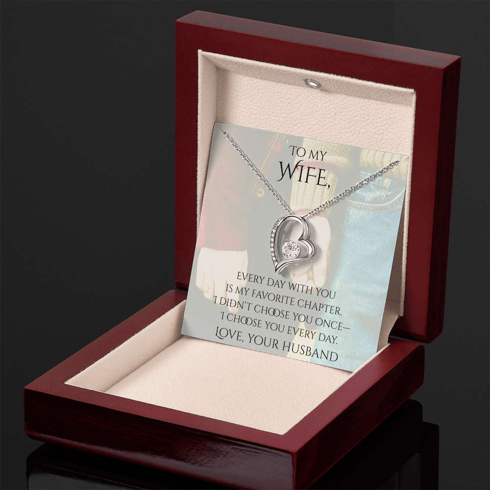 Valentine's Day Infinite Love Necklace - Gifts For Wife