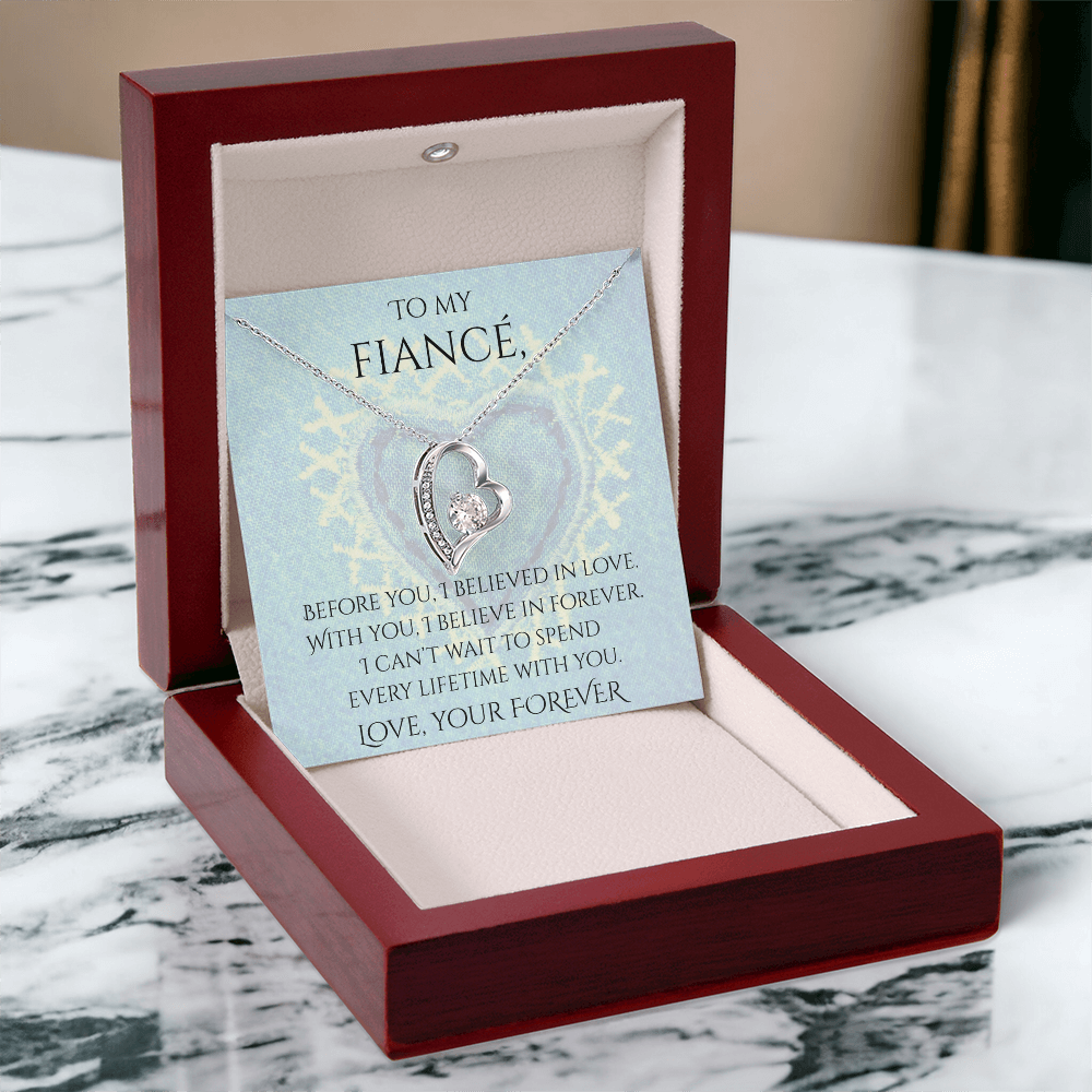 Valentine's Day Infinite Love Necklace - Gifts For Fiancé