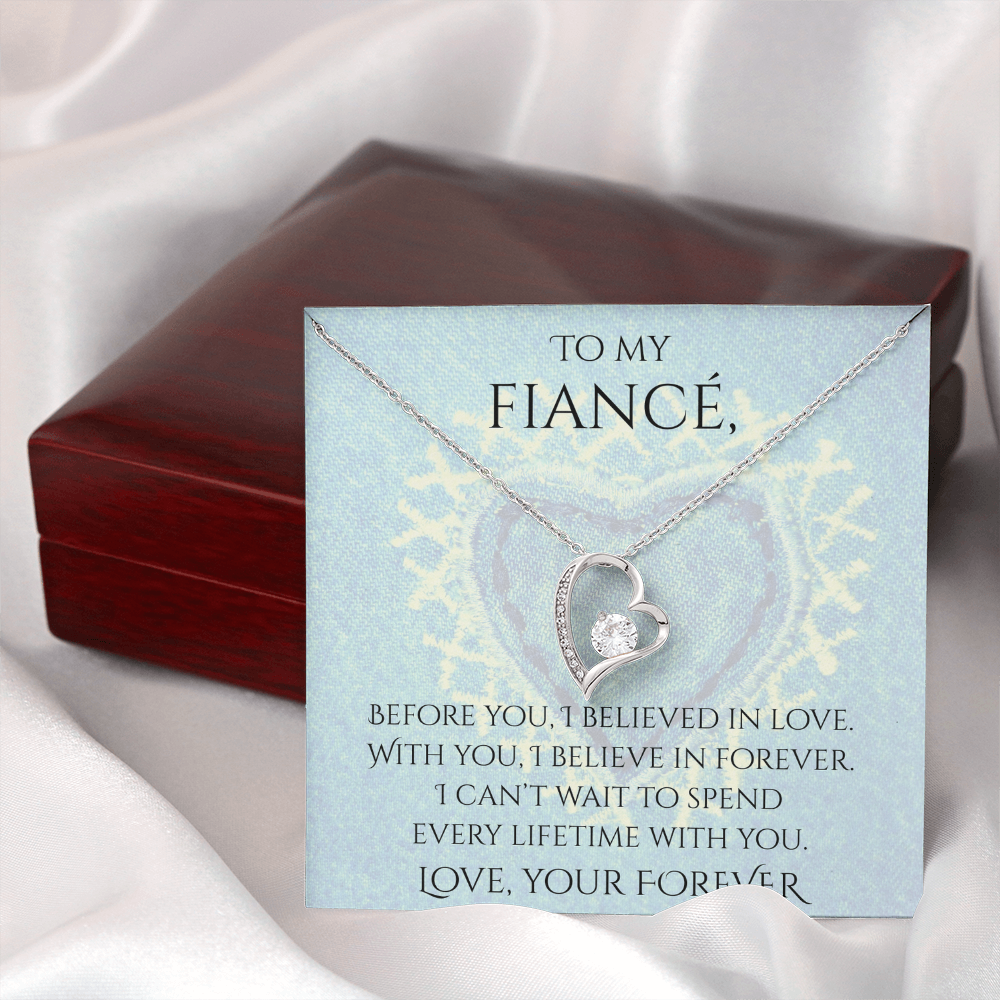 Valentine's Day Infinite Love Necklace - Gifts For Fiancé