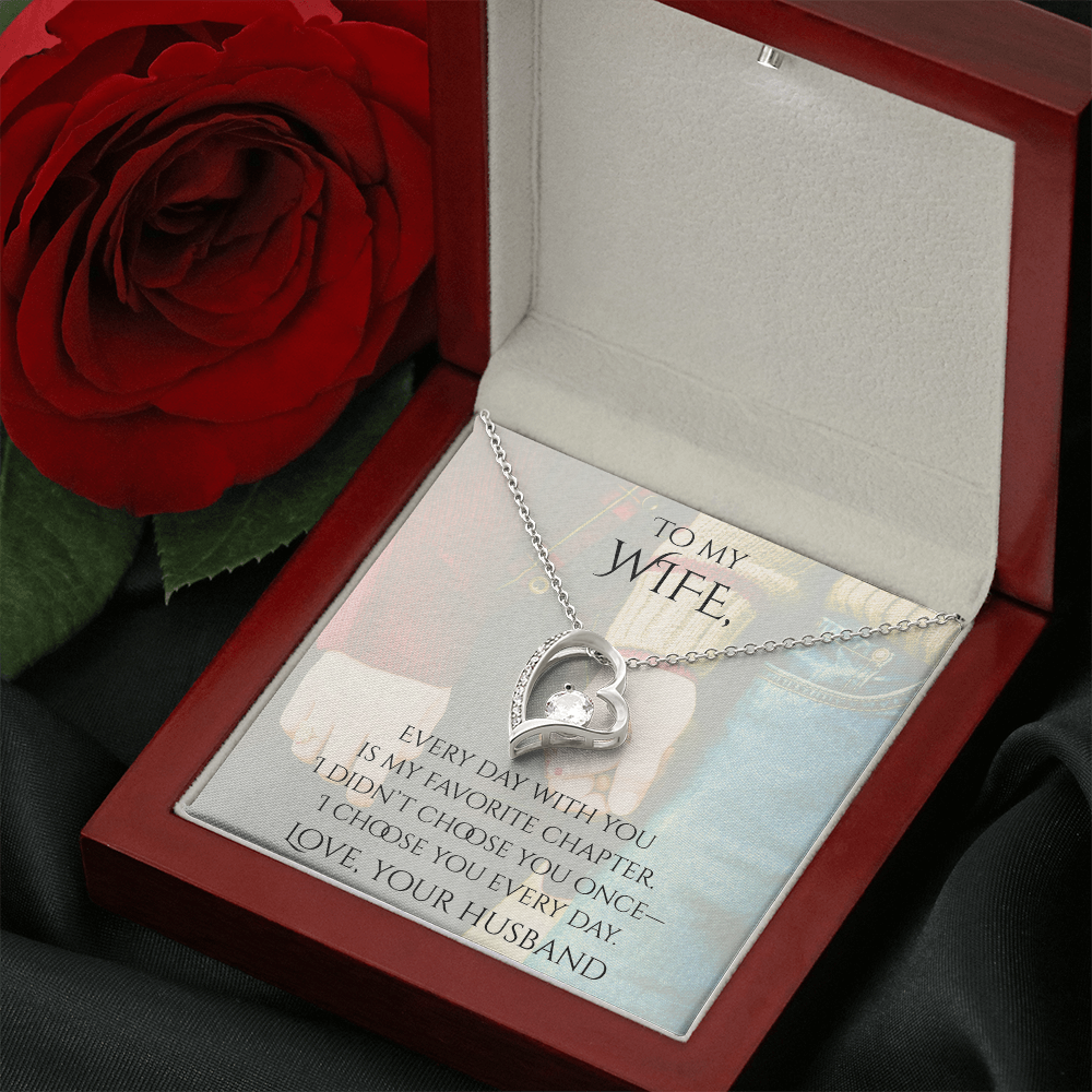 Valentine's Day Infinite Love Necklace - Gifts For Wife