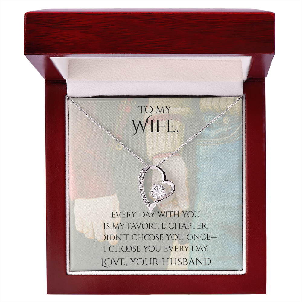 Valentine's Day Infinite Love Necklace - Gifts For Wife