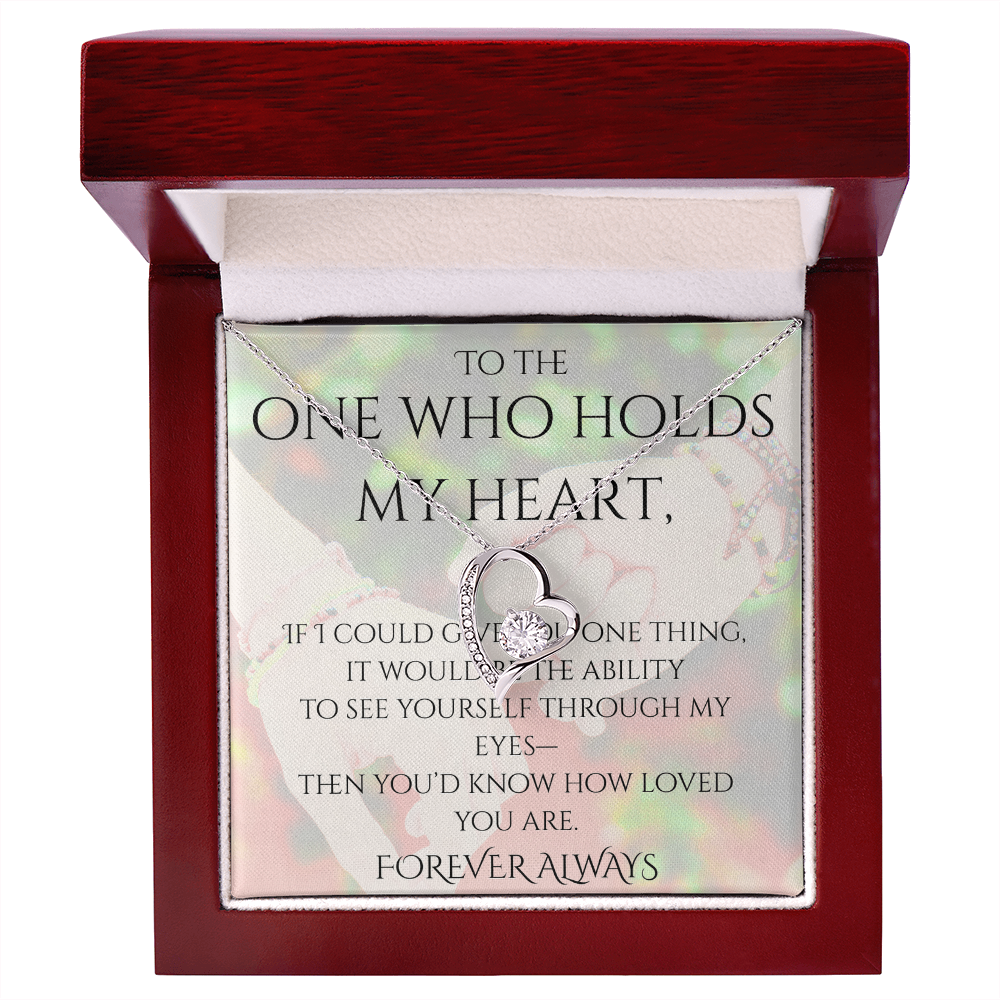 Valentine's Day Infinite Love Necklace - Gifts For Partner (Message 05)