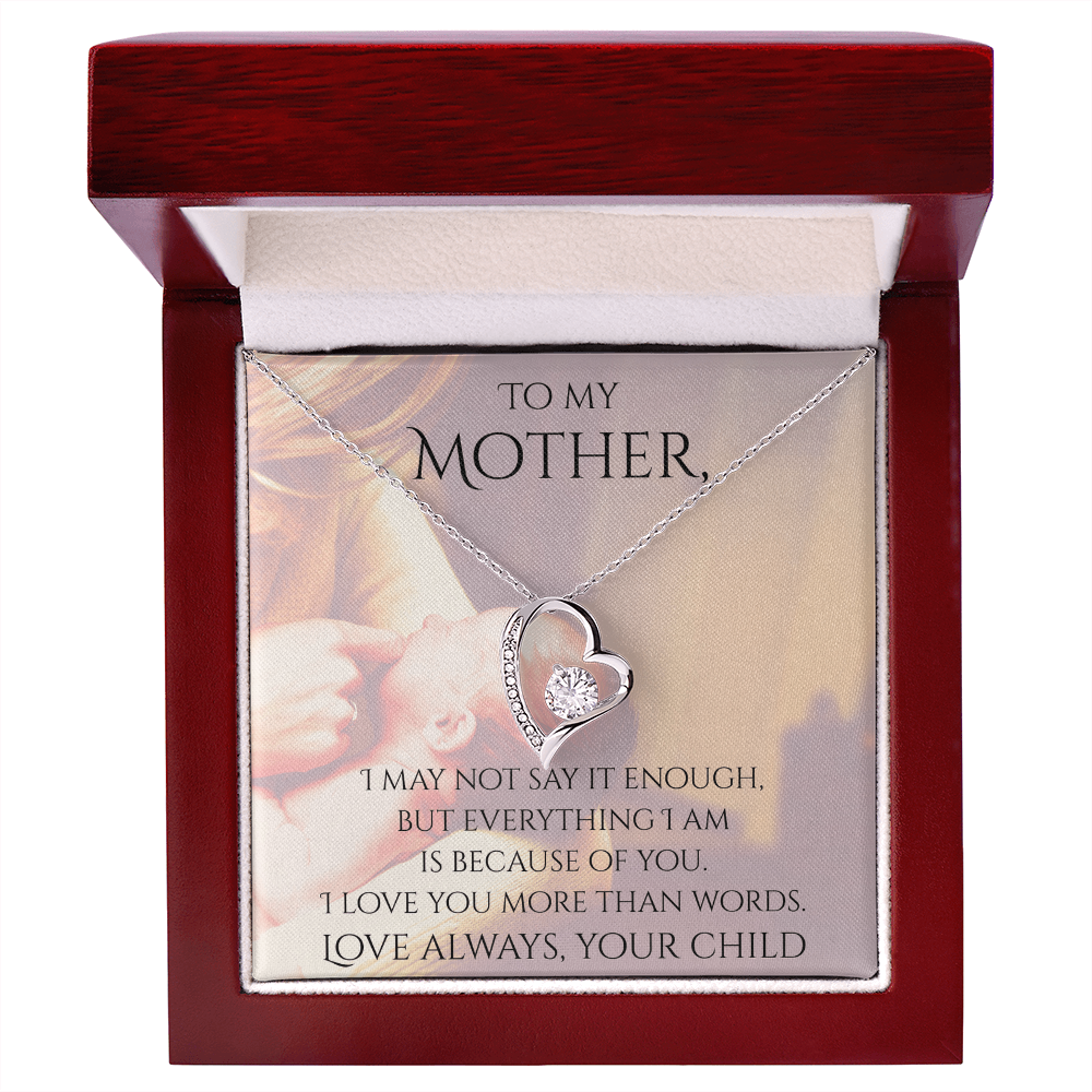 Valentine's Day Infinite Love Necklace - Gifts For Mother