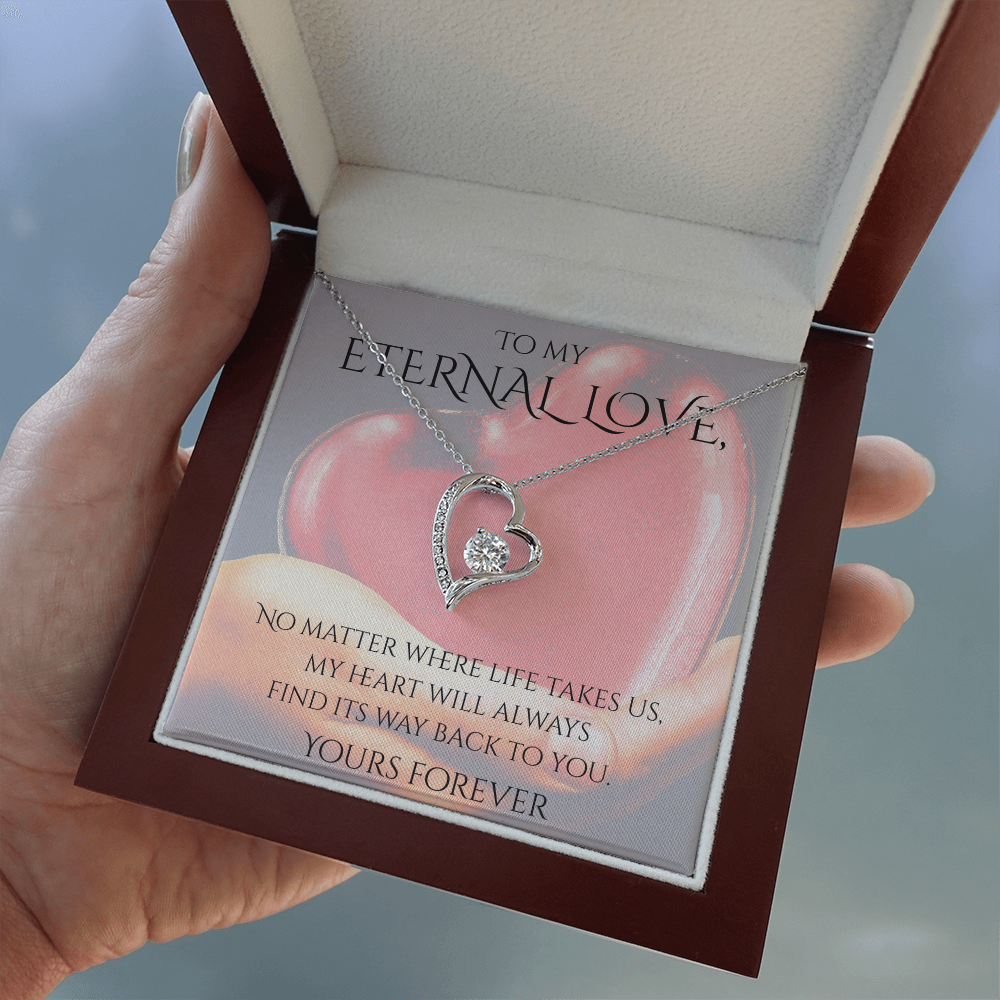 Valentine's Day Infinite Love Necklace - Gifts For Partner