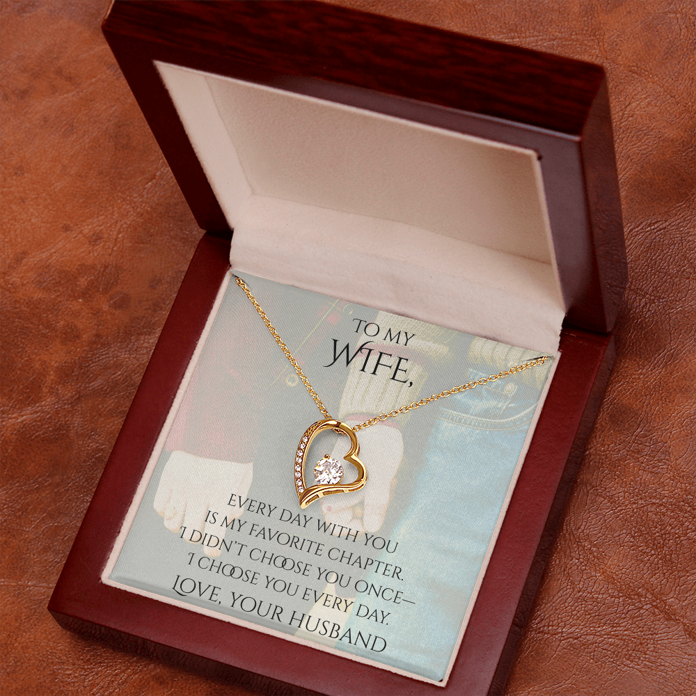 Valentine's Day Infinite Love Necklace - Gifts For Wife