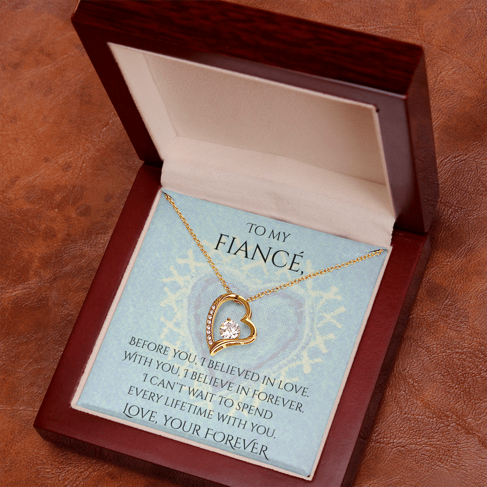 Valentine's Day Infinite Love Necklace - Gifts For Fiancé