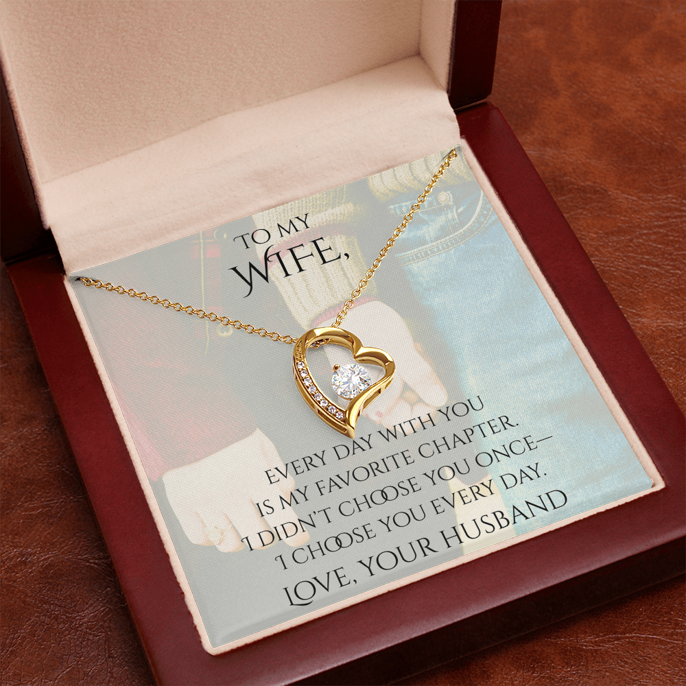 Valentine's Day Infinite Love Necklace - Gifts For Wife