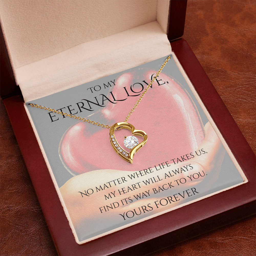Valentine's Day Infinite Love Necklace - Gifts For Partner