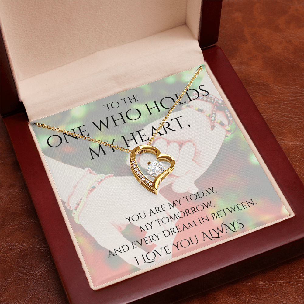 Valentine's Day Infinite Love Necklace - Gifts For Partner (Message 04)