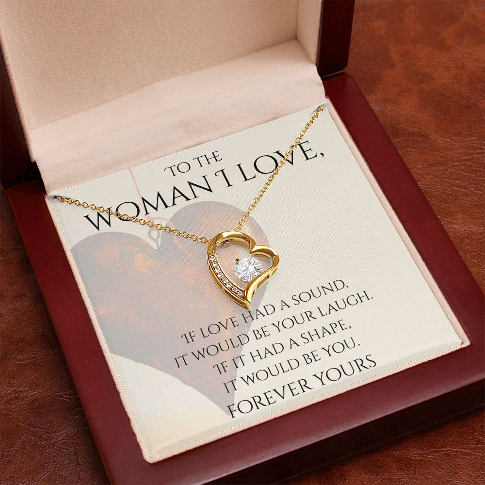 Valentine's Day Infinite Love Necklace - Gifts For Partner (Message 02)