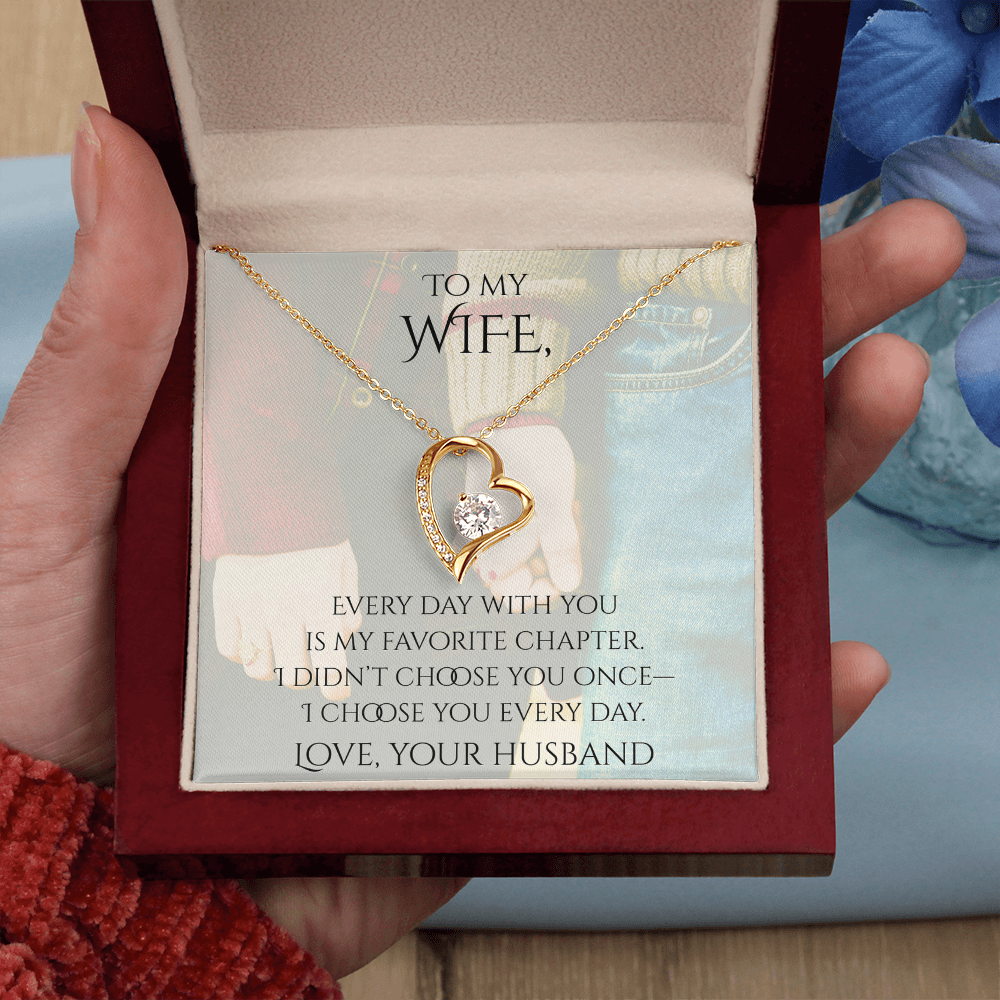 Valentine's Day Infinite Love Necklace - Gifts For Wife