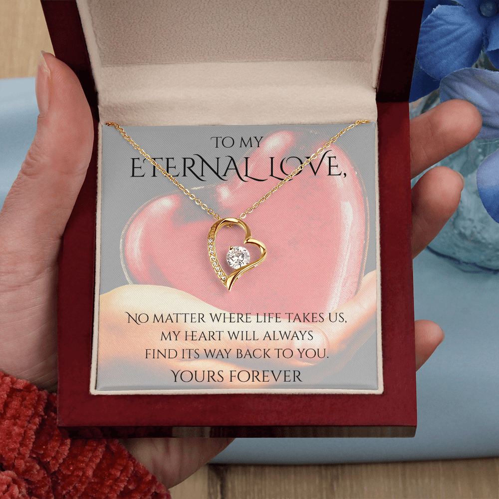 Valentine's Day Infinite Love Necklace - Gifts For Partner