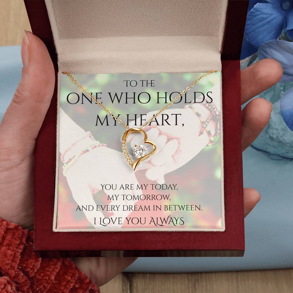 Valentine's Day Infinite Love Necklace - Gifts For Partner (Message 04)