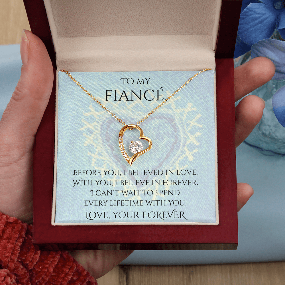 Valentine's Day Infinite Love Necklace - Gifts For Fiancé