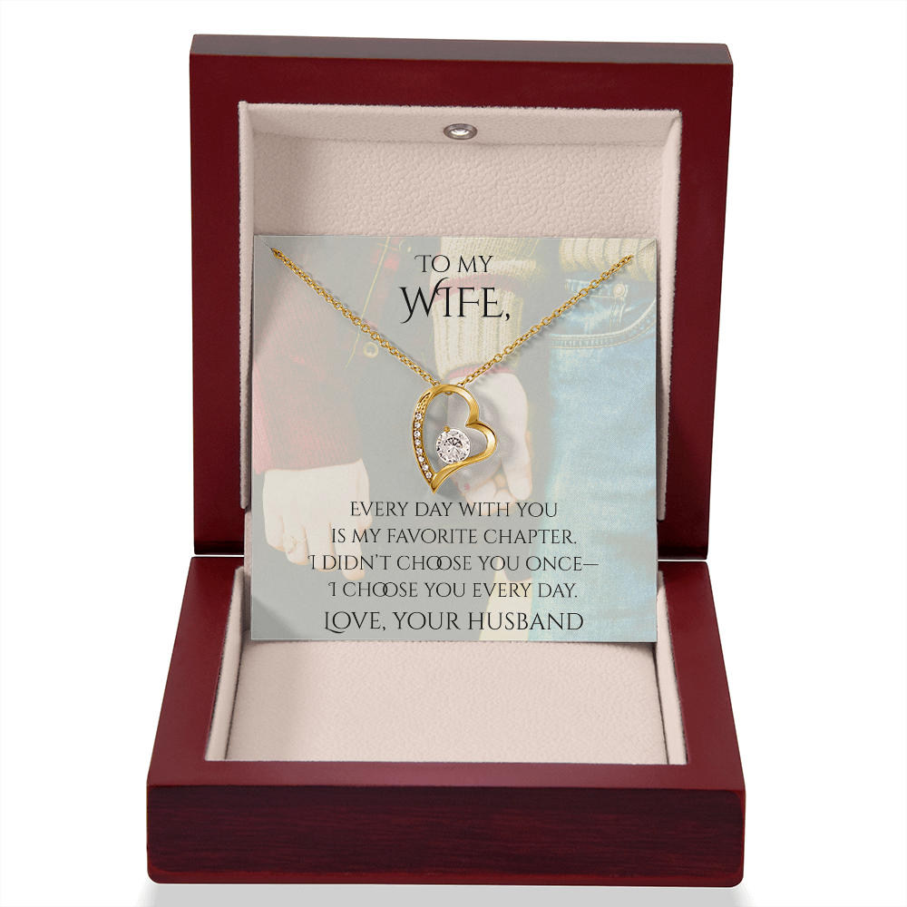 Valentine's Day Infinite Love Necklace - Gifts For Wife