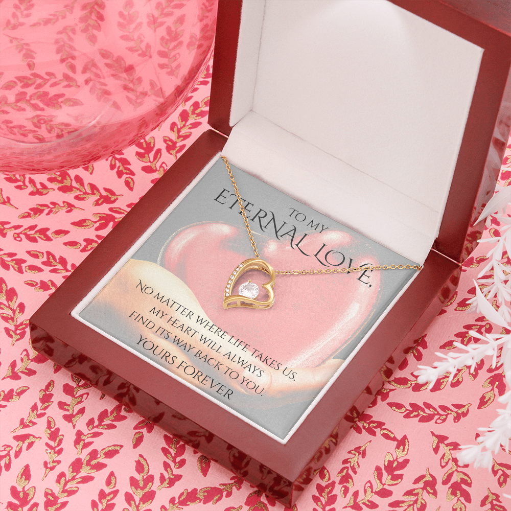 Valentine's Day Infinite Love Necklace - Gifts For Partner