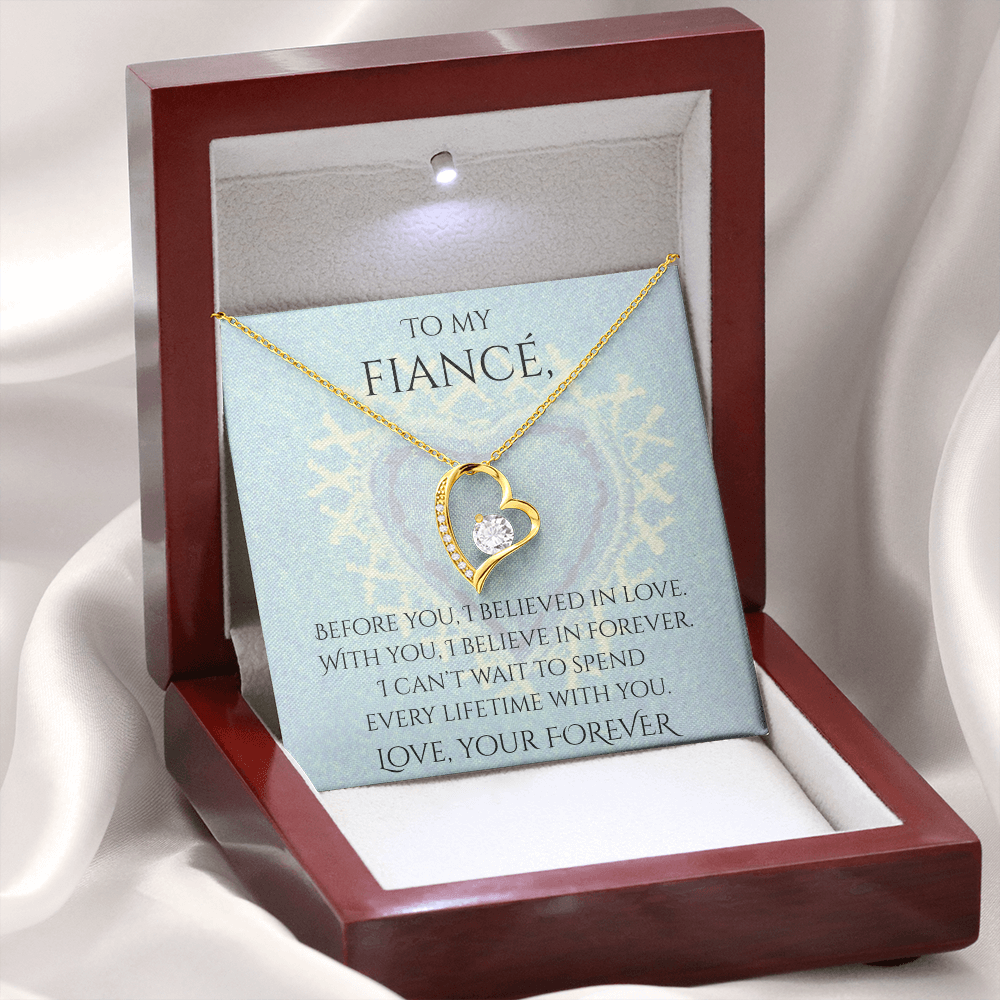 Valentine's Day Infinite Love Necklace - Gifts For Fiancé