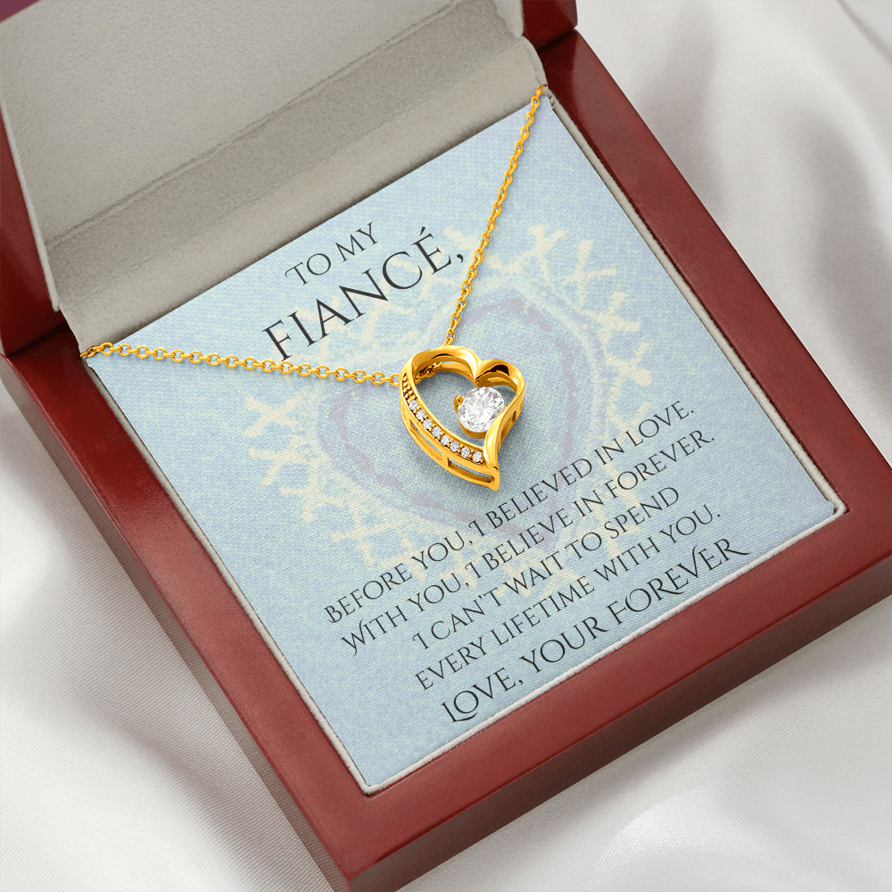Valentine's Day Infinite Love Necklace - Gifts For Fiancé