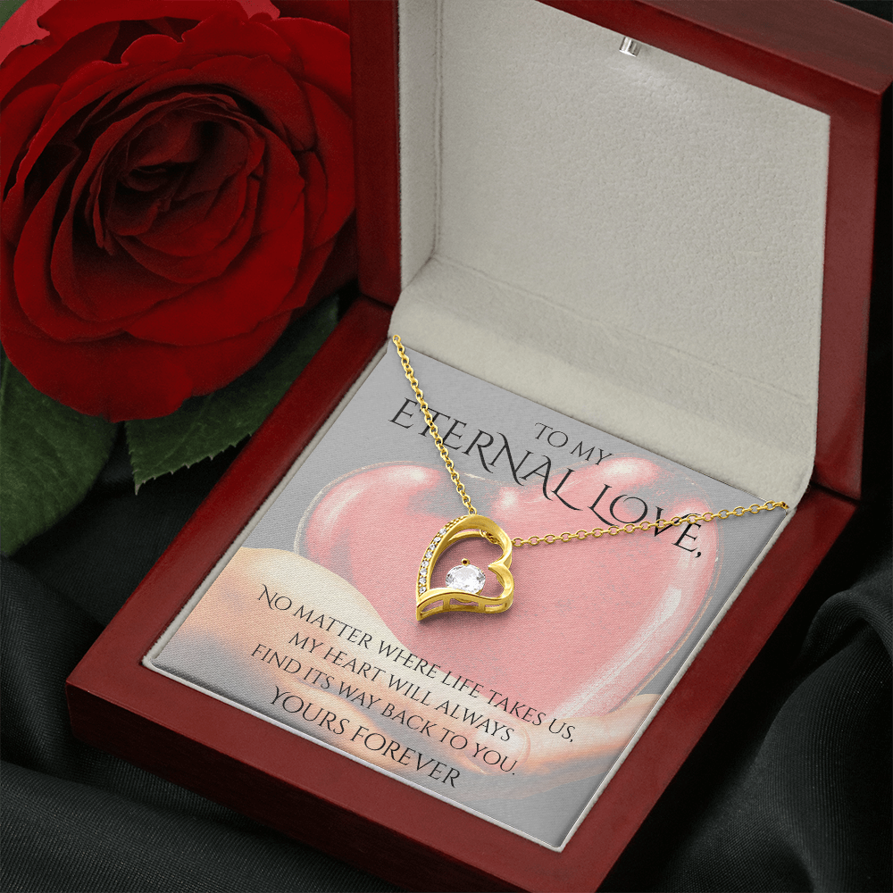 Valentine's Day Infinite Love Necklace - Gifts For Partner