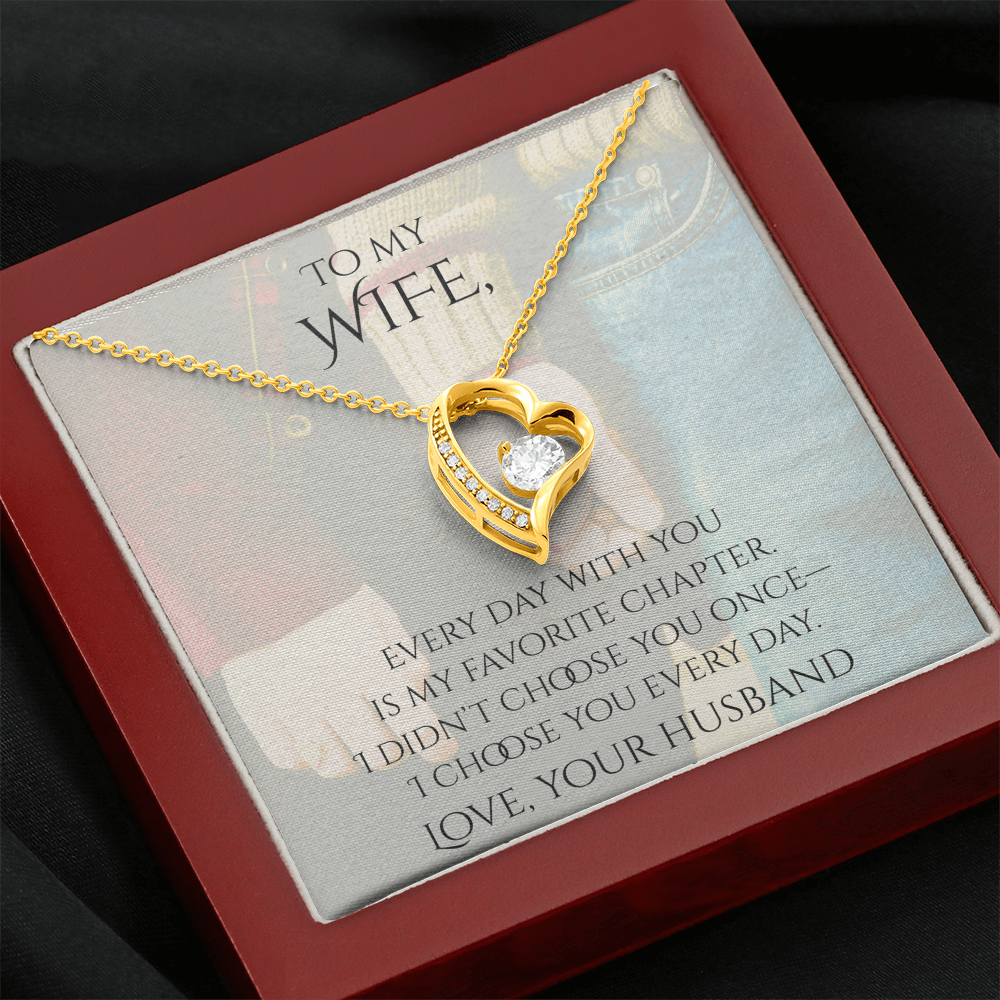 Valentine's Day Infinite Love Necklace - Gifts For Wife
