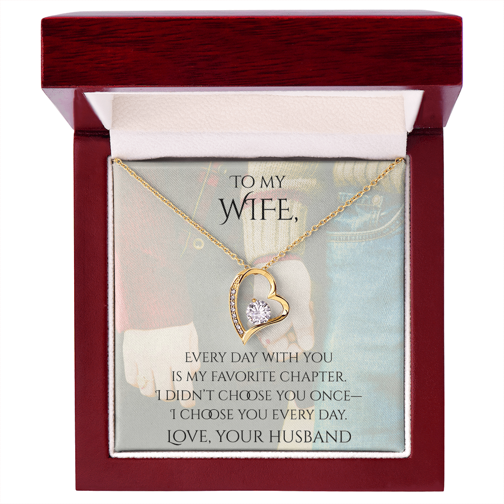 Valentine's Day Infinite Love Necklace - Gifts For Wife