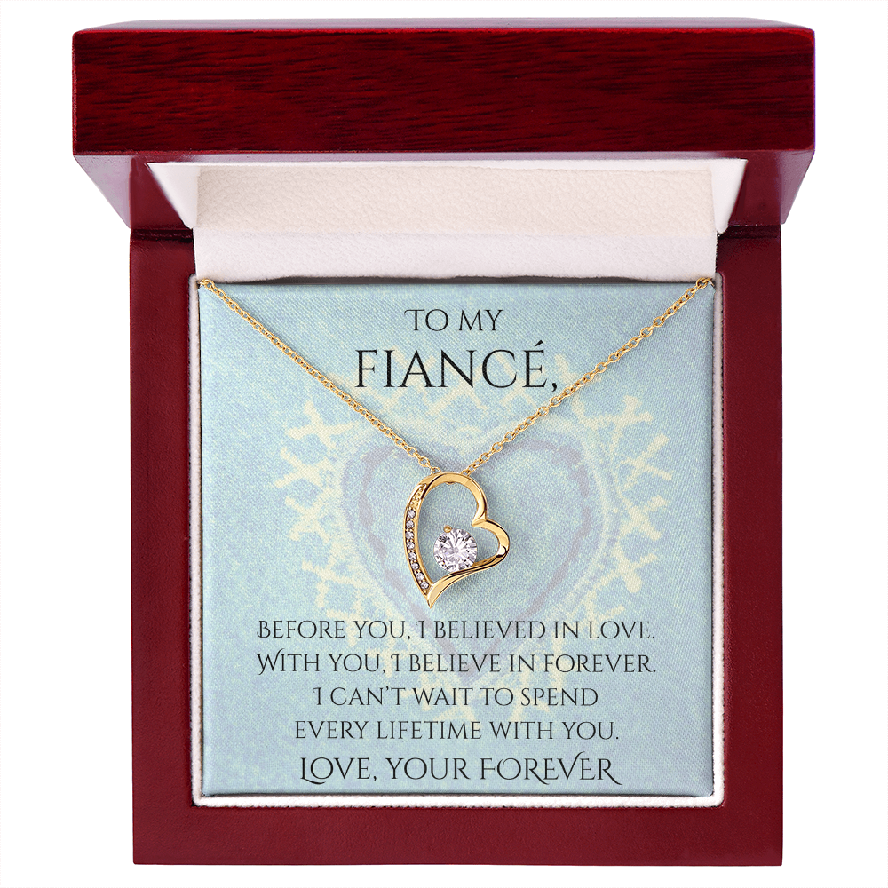 Valentine's Day Infinite Love Necklace - Gifts For Fiancé