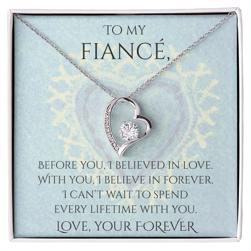 Valentine's Day Infinite Love Necklace - Gifts For Fiancé