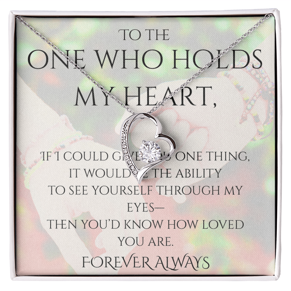 Valentine's Day Infinite Love Necklace - Gifts For Partner (Message 05)