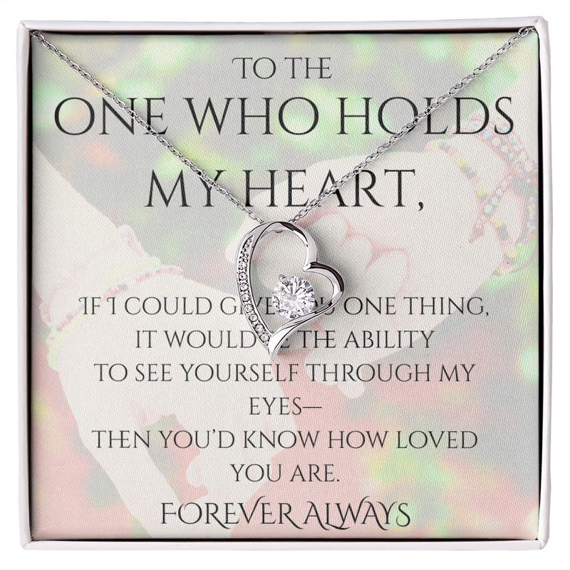 Valentine's Day Infinite Love Necklace - Gifts For Partner (Message 05)