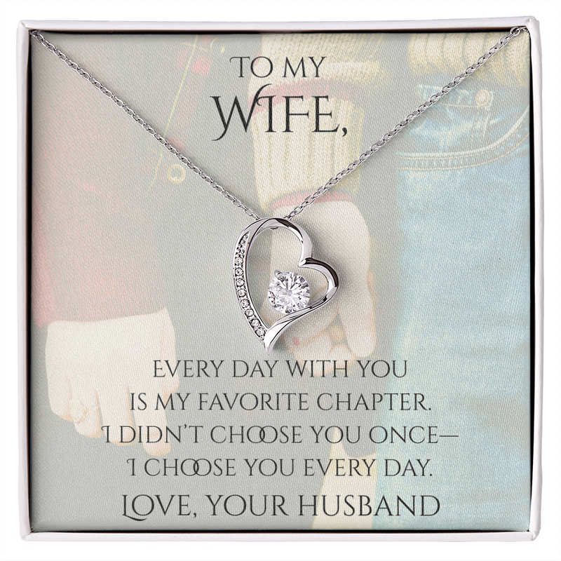 Valentine's Day Infinite Love Necklace - Gifts For Wife