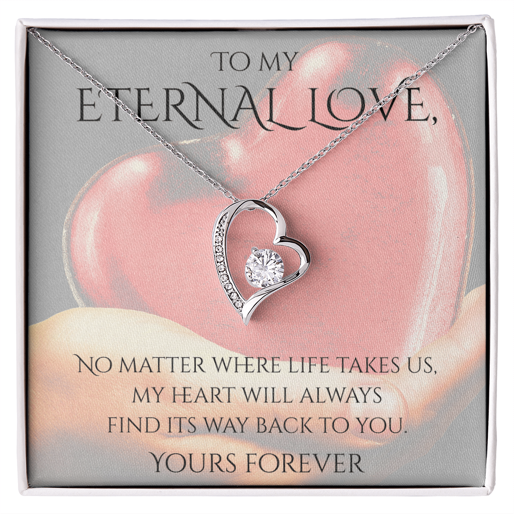 Valentine's Day Infinite Love Necklace - Gifts For Partner