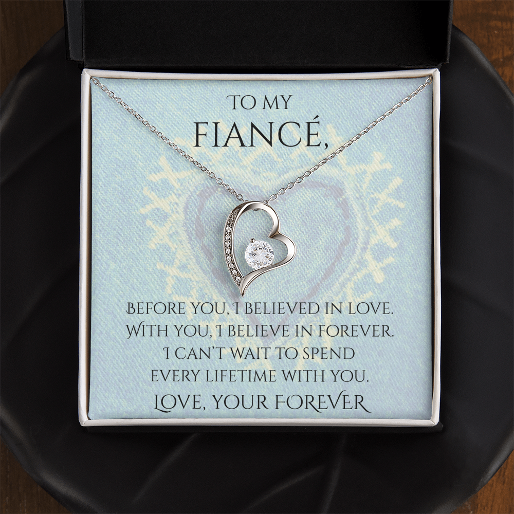 Valentine's Day Infinite Love Necklace - Gifts For Fiancé