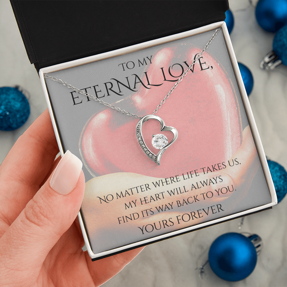 Valentine's Day Infinite Love Necklace - Gifts For Partner