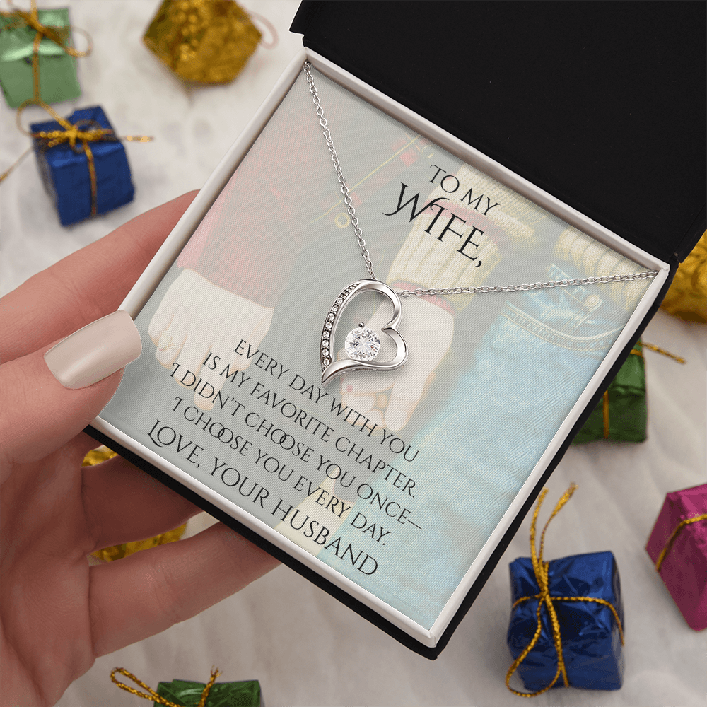Valentine's Day Infinite Love Necklace - Gifts For Wife