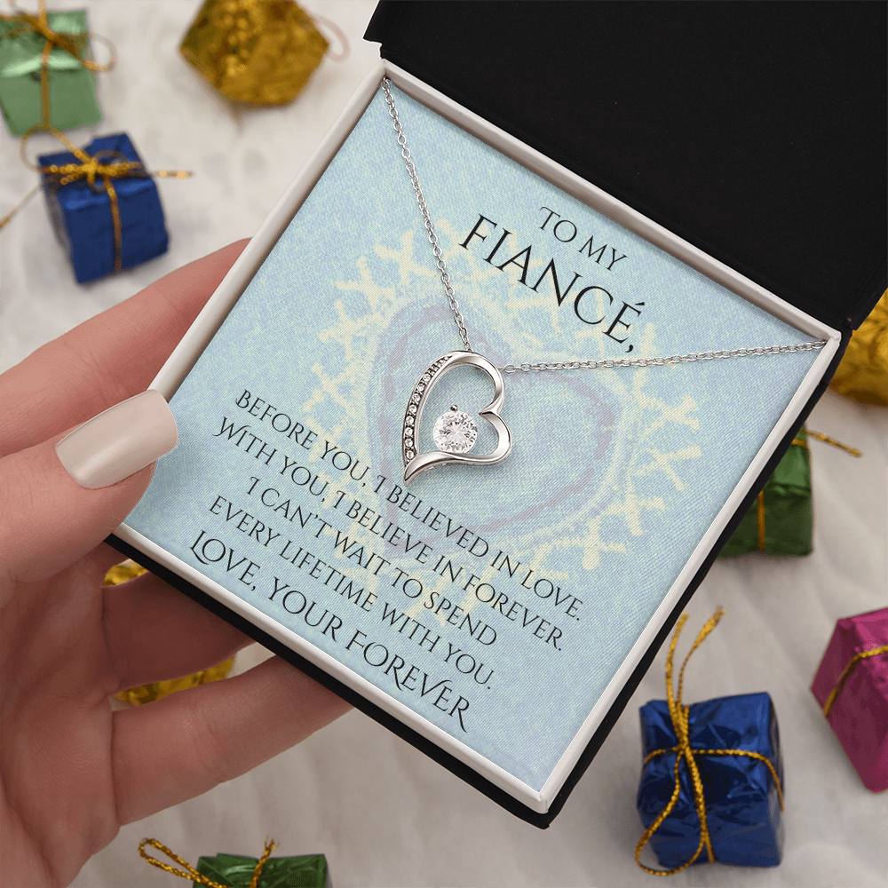 Valentine's Day Infinite Love Necklace - Gifts For Fiancé