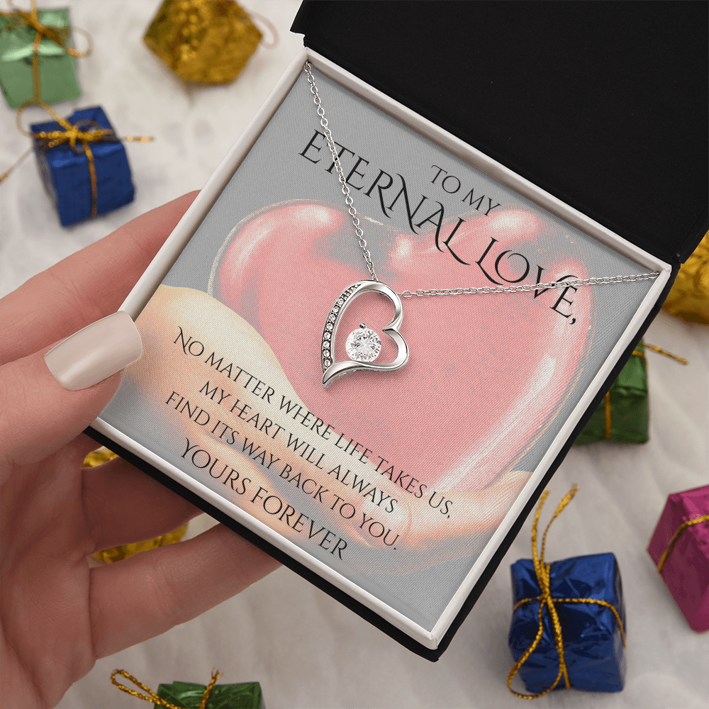 Valentine's Day Infinite Love Necklace - Gifts For Partner