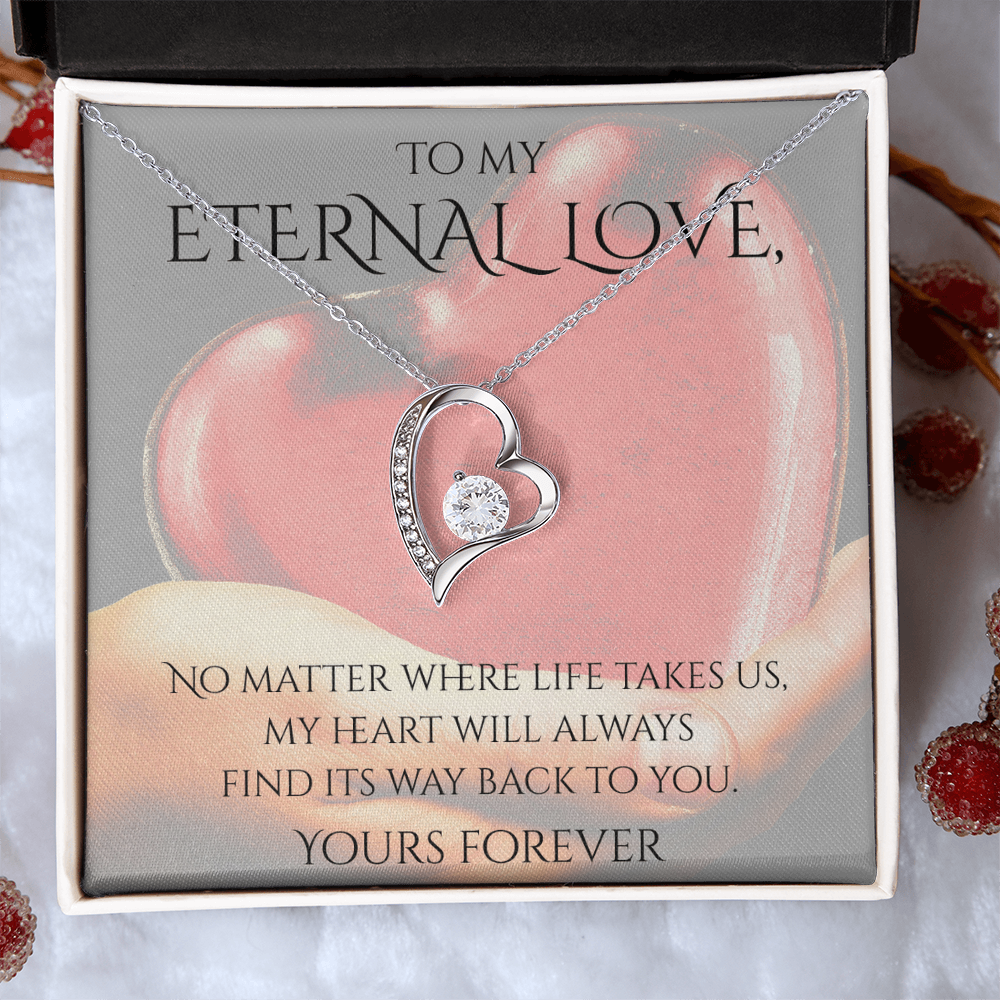 Valentine's Day Infinite Love Necklace - Gifts For Partner