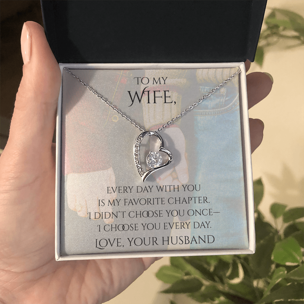 Valentine's Day Infinite Love Necklace - Gifts For Wife