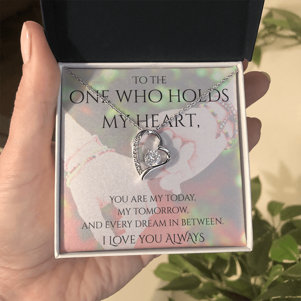 Valentine's Day Infinite Love Necklace - Gifts For Partner (Message 04)