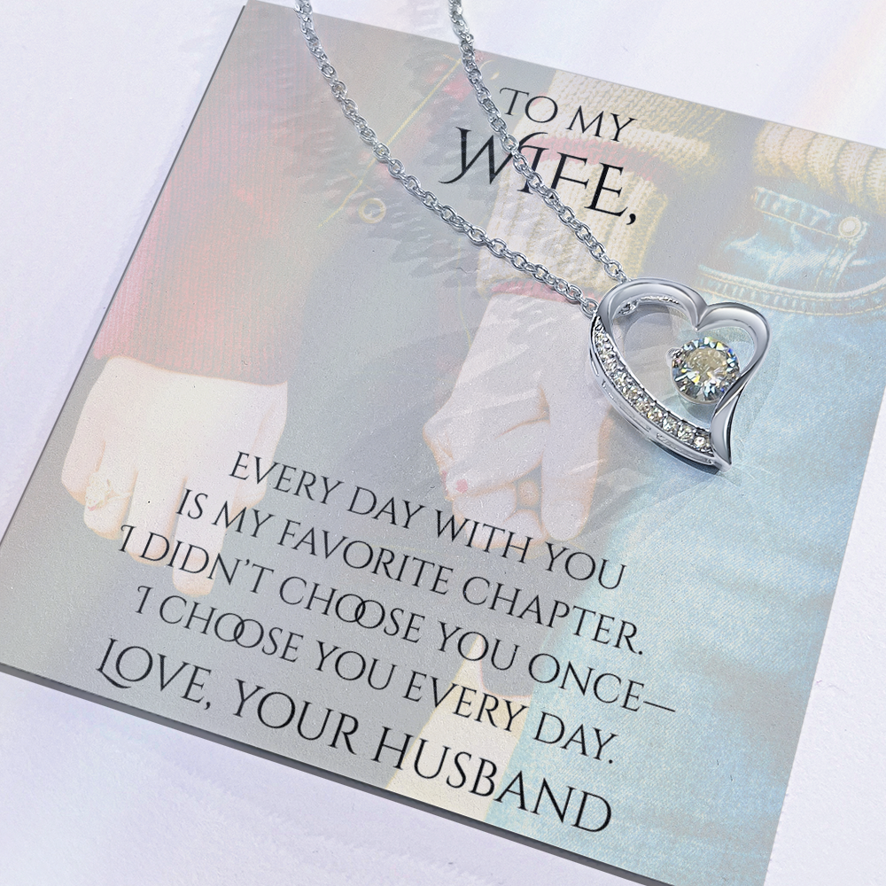 Valentine's Day Infinite Love Necklace - Gifts For Wife