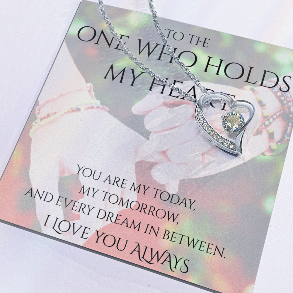 Valentine's Day Infinite Love Necklace - Gifts For Partner (Message 04)