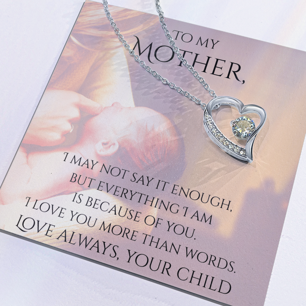 Valentine's Day Infinite Love Necklace - Gifts For Mother